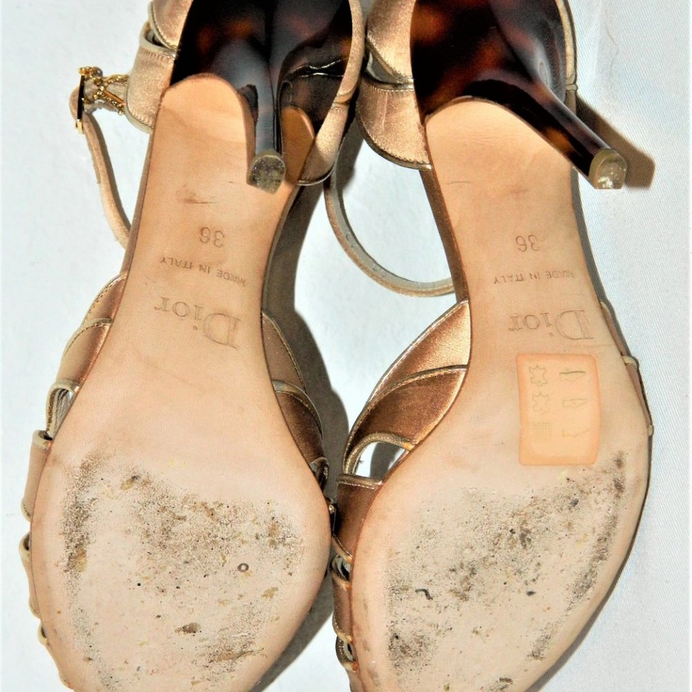 Christian Dior Satin Sandals - Picture 7 of 8